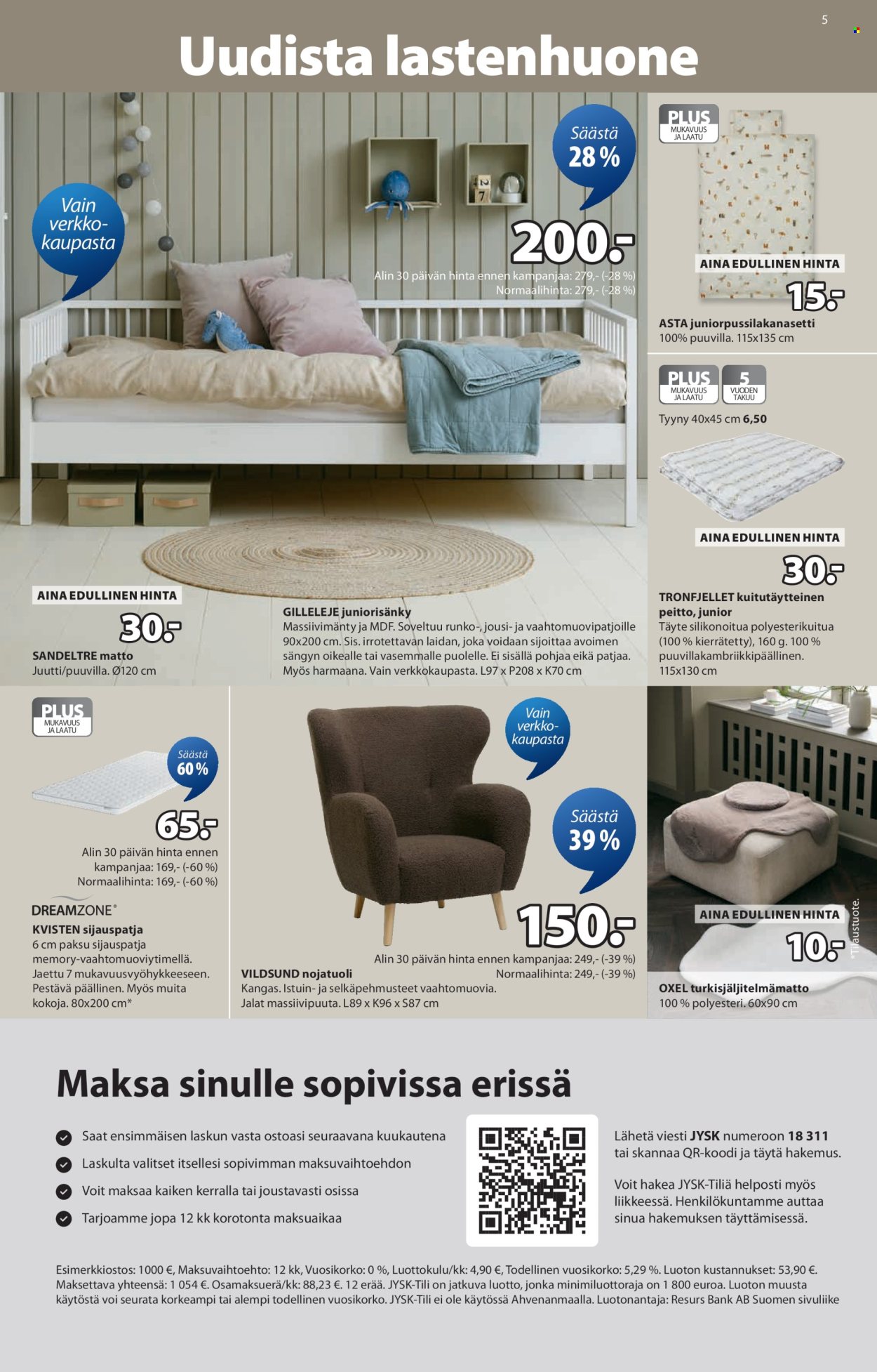JYSK tarjoukset - 29.01.2026 - 05.03.2026. Sivu 5