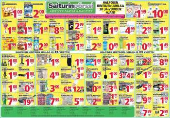 Saiturinpörssi tarjoukset  - 29.01.2026 - 04.02.2026.