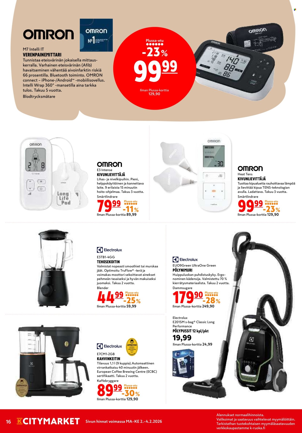 K-citymarket tarjoukset - 02.02.2026 - 04.02.2026. Sivu 16