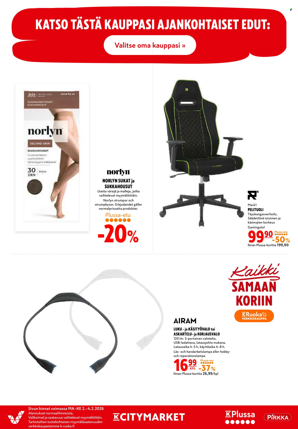 K-citymarket tarjoukset - 02.02.2026 - 04.02.2026. Sivu 18