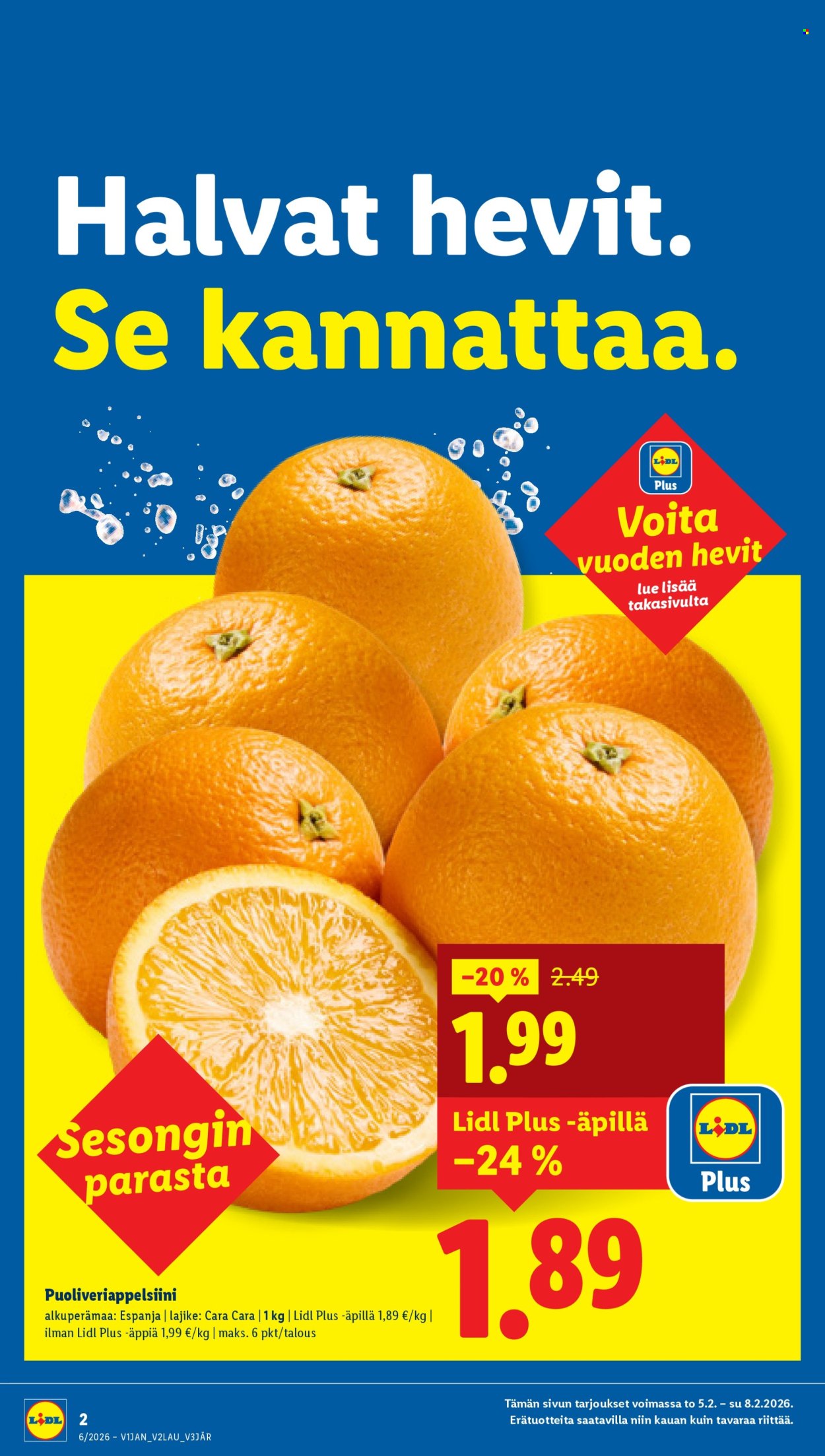 Lidl tarjoukset - 05.02.2026 - 11.02.2026. Sivu 2