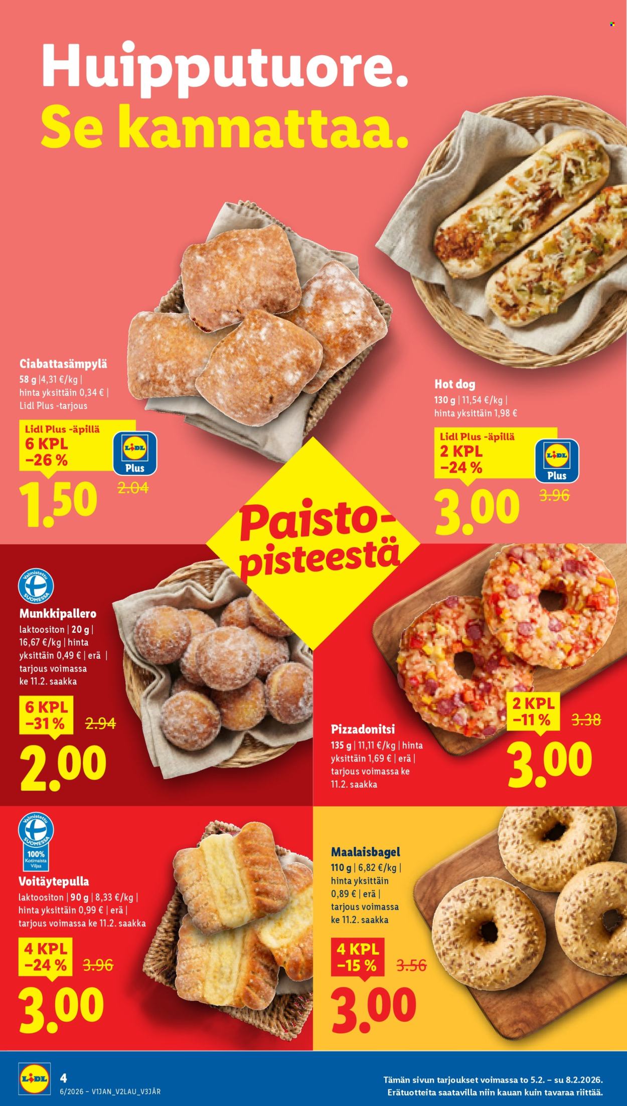 Lidl tarjoukset - 05.02.2026 - 11.02.2026. Sivu 4