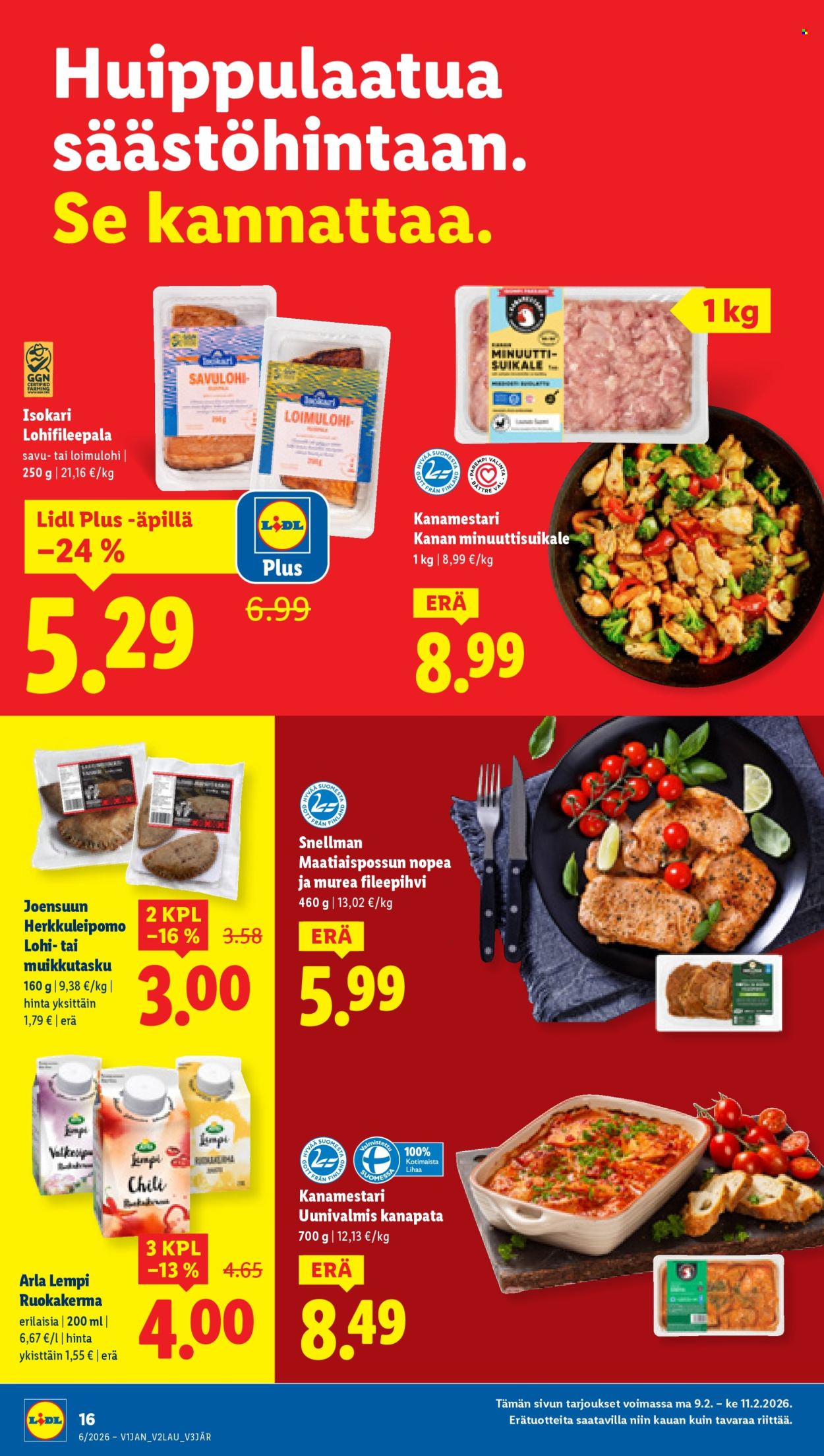 Lidl tarjoukset - 05.02.2026 - 11.02.2026. Sivu 22