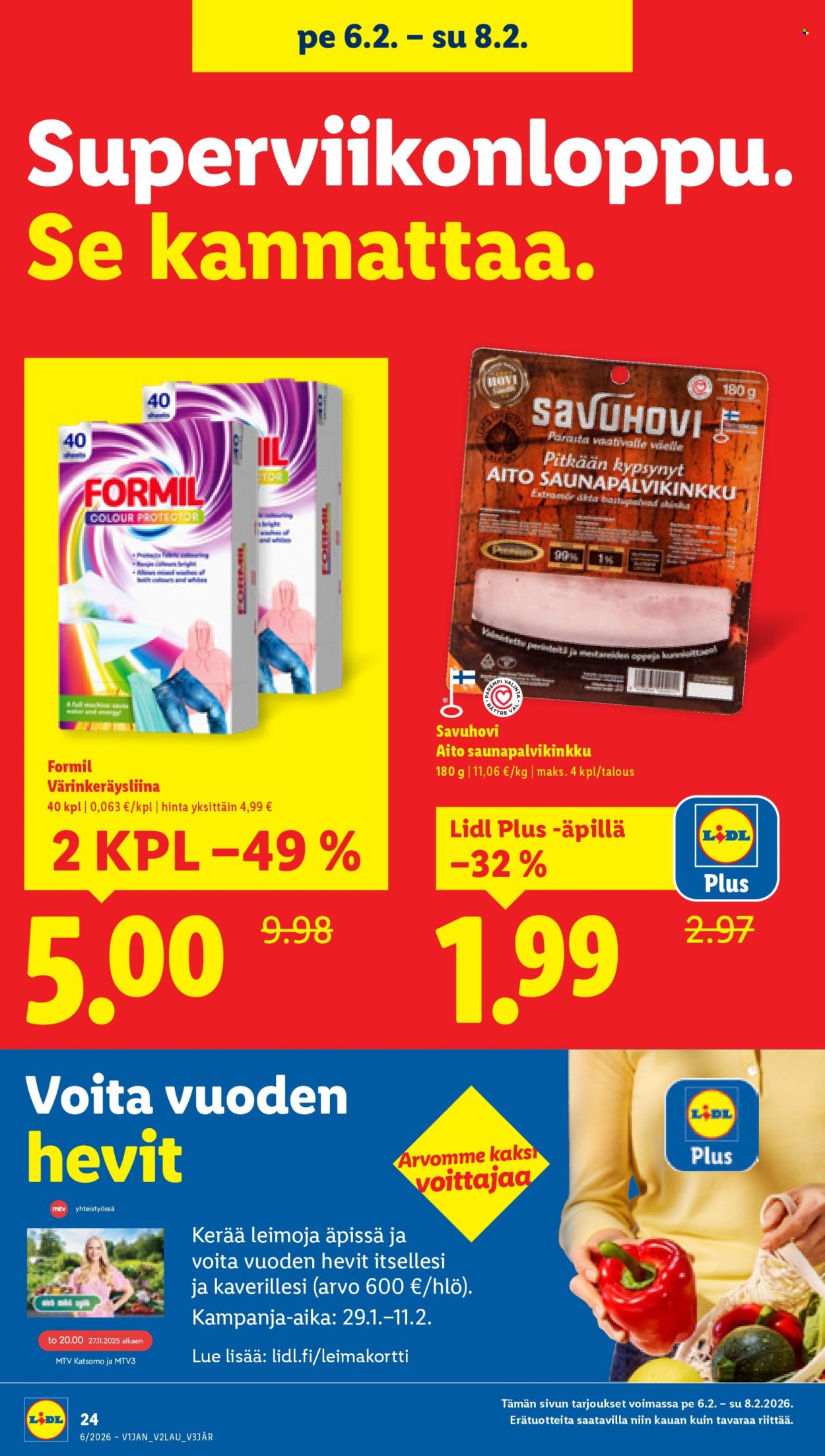 Lidl tarjoukset - 05.02.2026 - 11.02.2026. Sivu 30