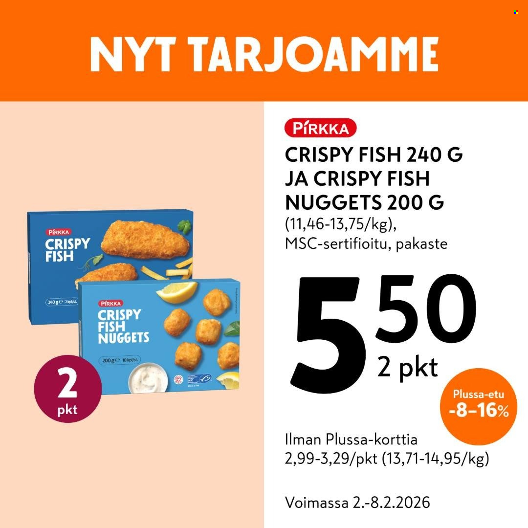 K-market tarjoukset - 02.02.2026 - 08.02.2026. Sivu 1