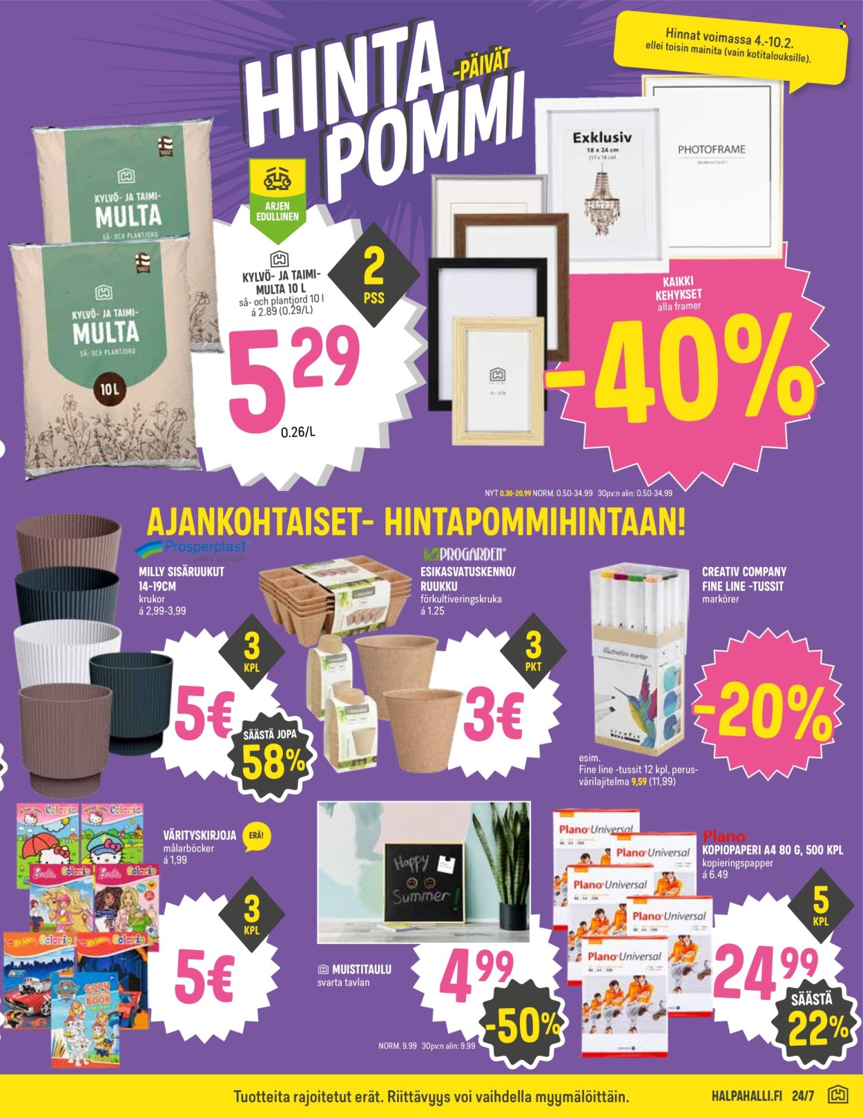 HalpaHalli tarjoukset - 04.02.2026 - 10.02.2026. Sivu 9