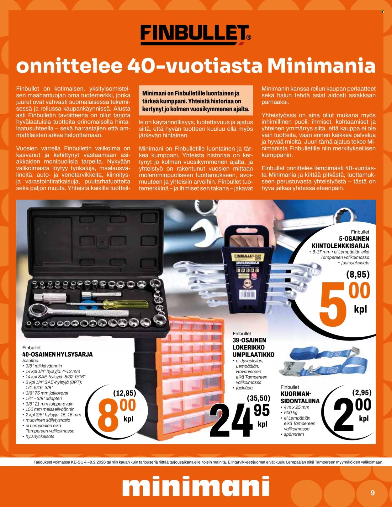 Minimani tarjoukset - 04.02.2026 - 08.02.2026. Sivu 9