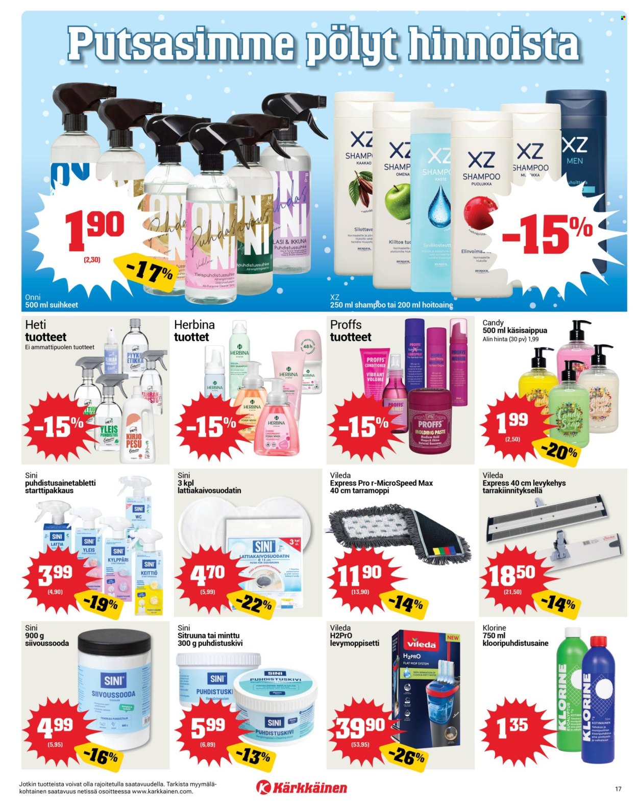 Kärkkäinen tarjoukset - 04.02.2026 - 17.02.2026. Sivu 17