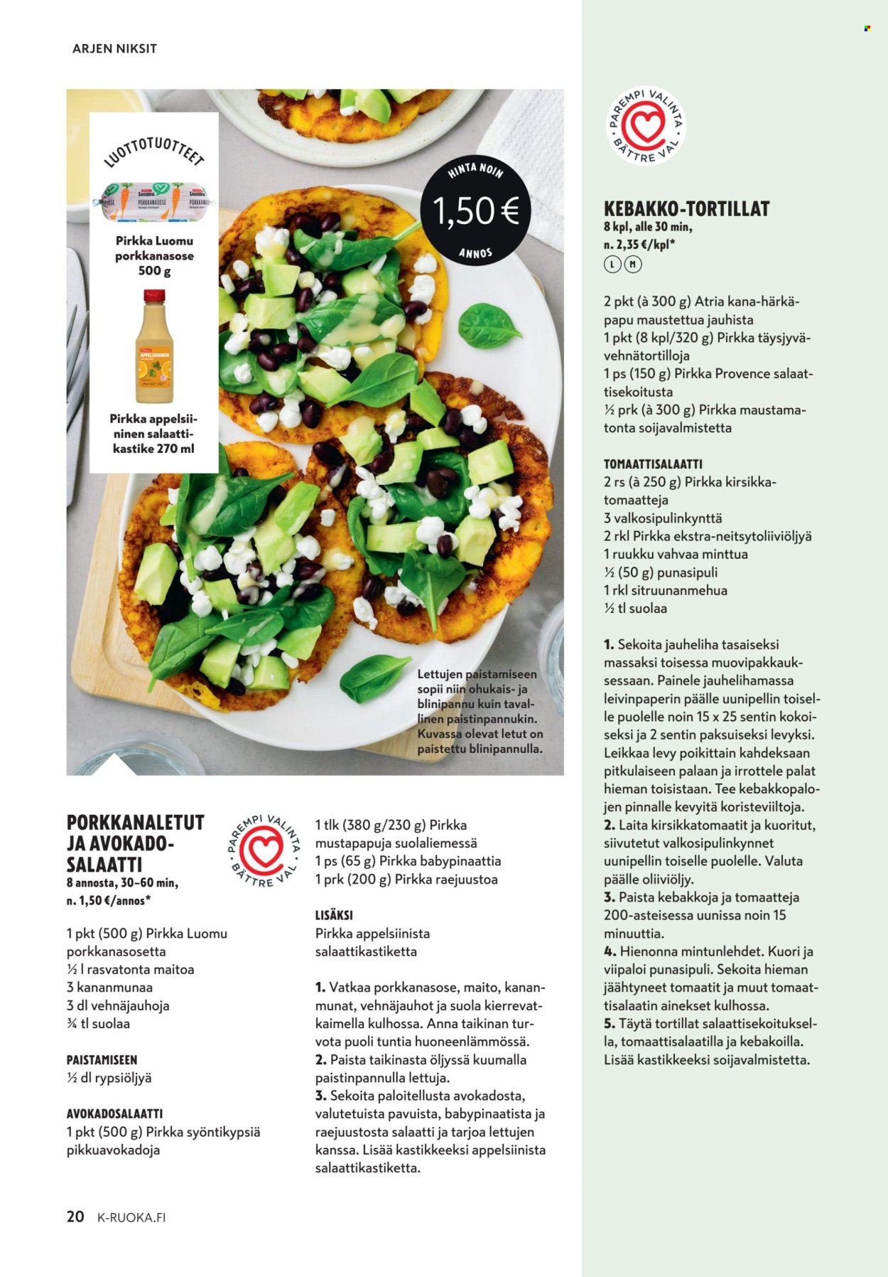K-market tarjoukset - 04.02.2026 - 24.03.2026. Sivu 20