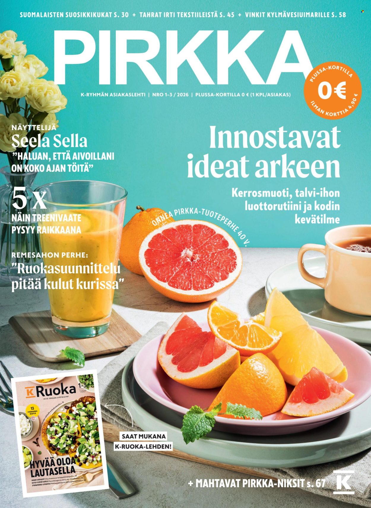 K-market tarjoukset - 04.02.2026 - 24.03.2026. Sivu 1