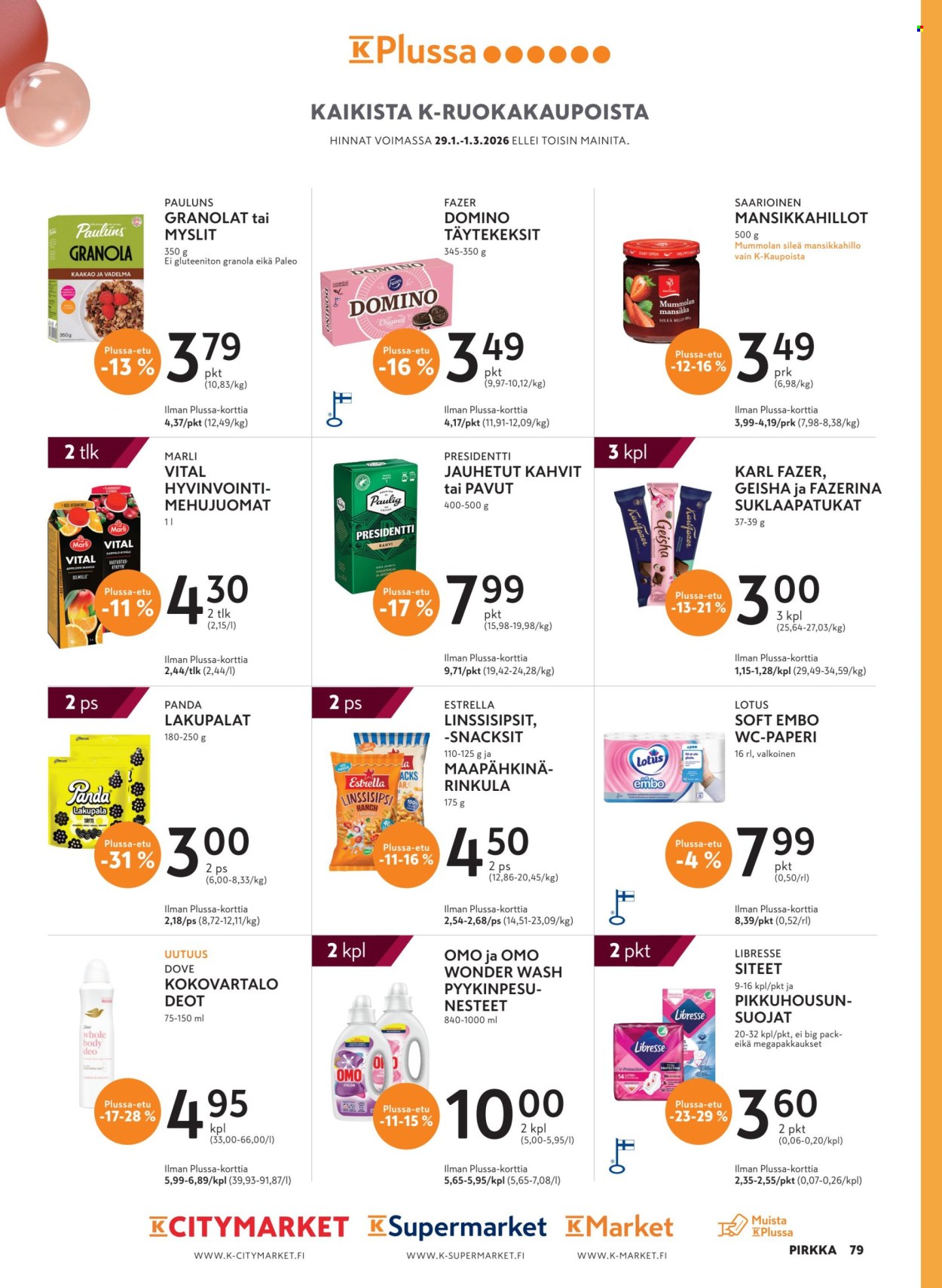 K-market tarjoukset - 04.02.2026 - 24.03.2026. Sivu 79