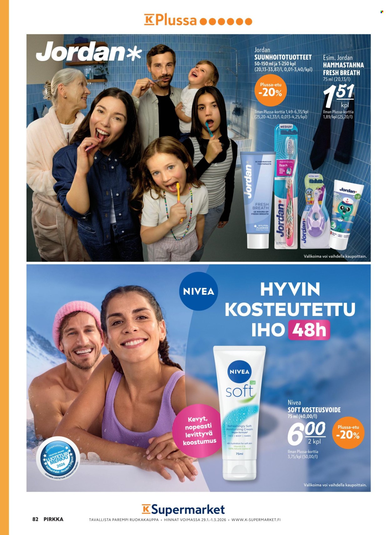 K-market tarjoukset - 04.02.2026 - 24.03.2026. Sivu 82