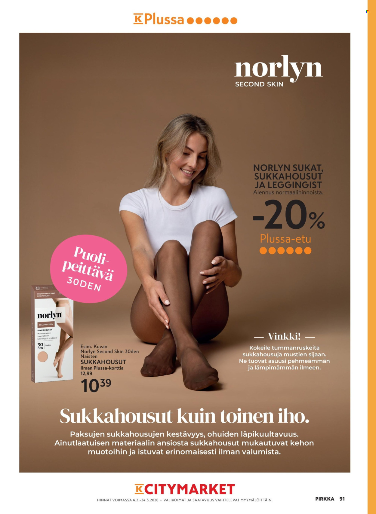 K-market tarjoukset - 04.02.2026 - 24.03.2026. Sivu 91