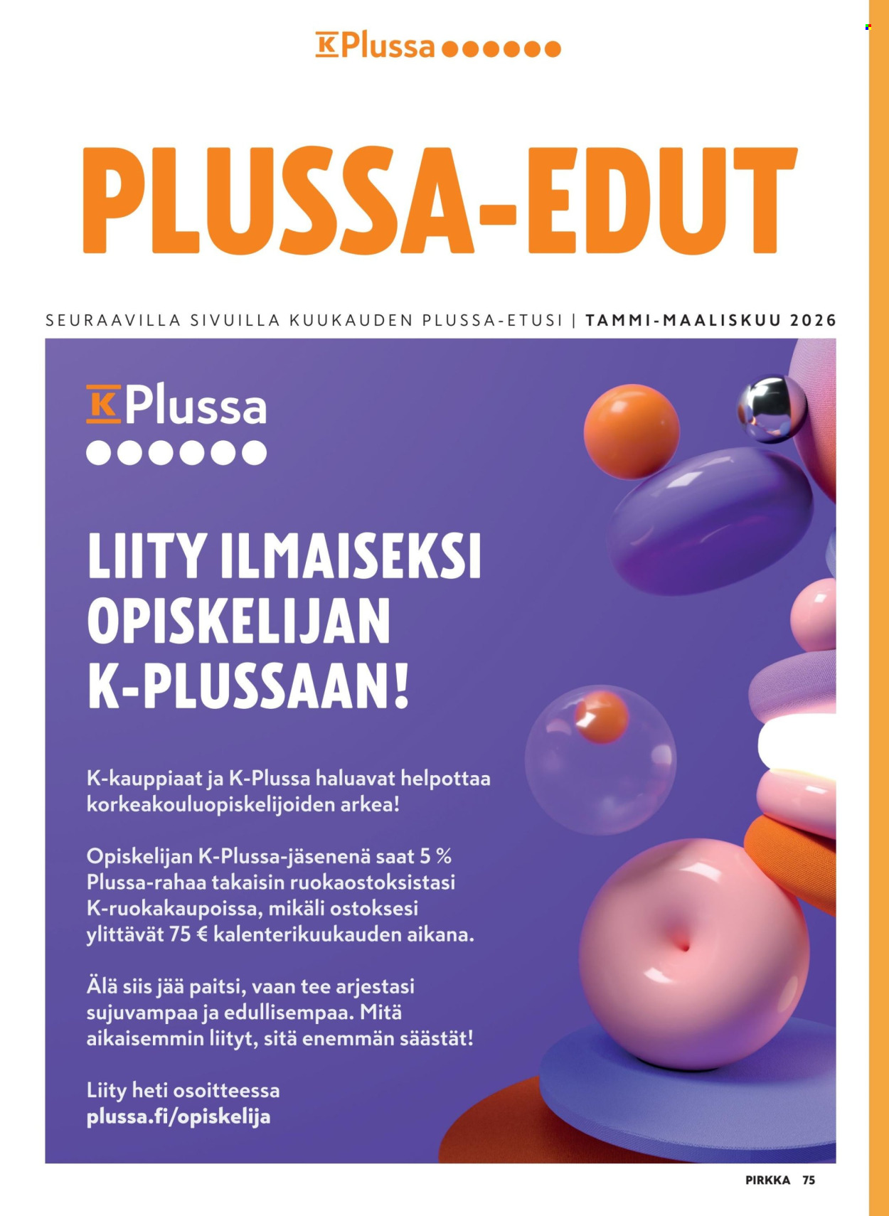 K-citymarket tarjoukset - 04.02.2026 - 24.03.2026. Sivu 75