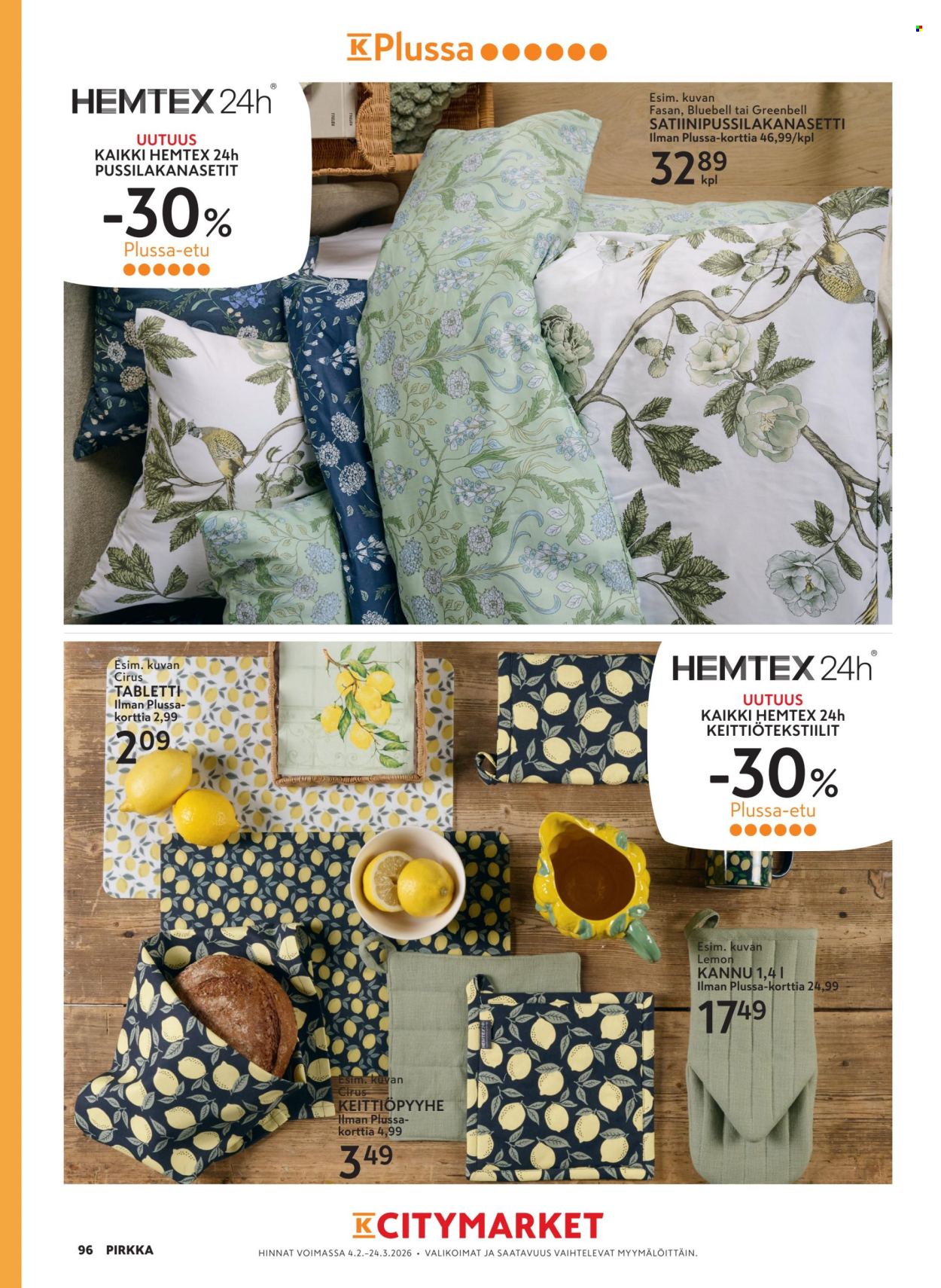 K-citymarket tarjoukset - 04.02.2026 - 24.03.2026. Sivu 96