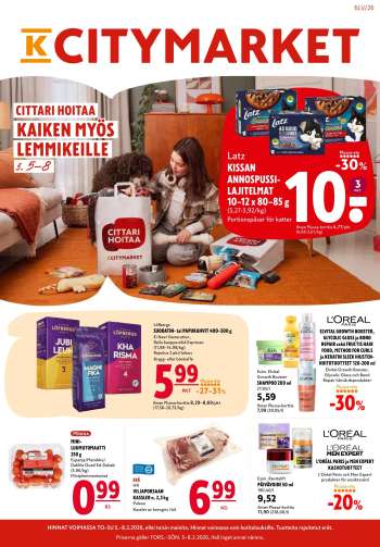 K-citymarket tarjoukset  - 05.02.2026 - 08.02.2026.