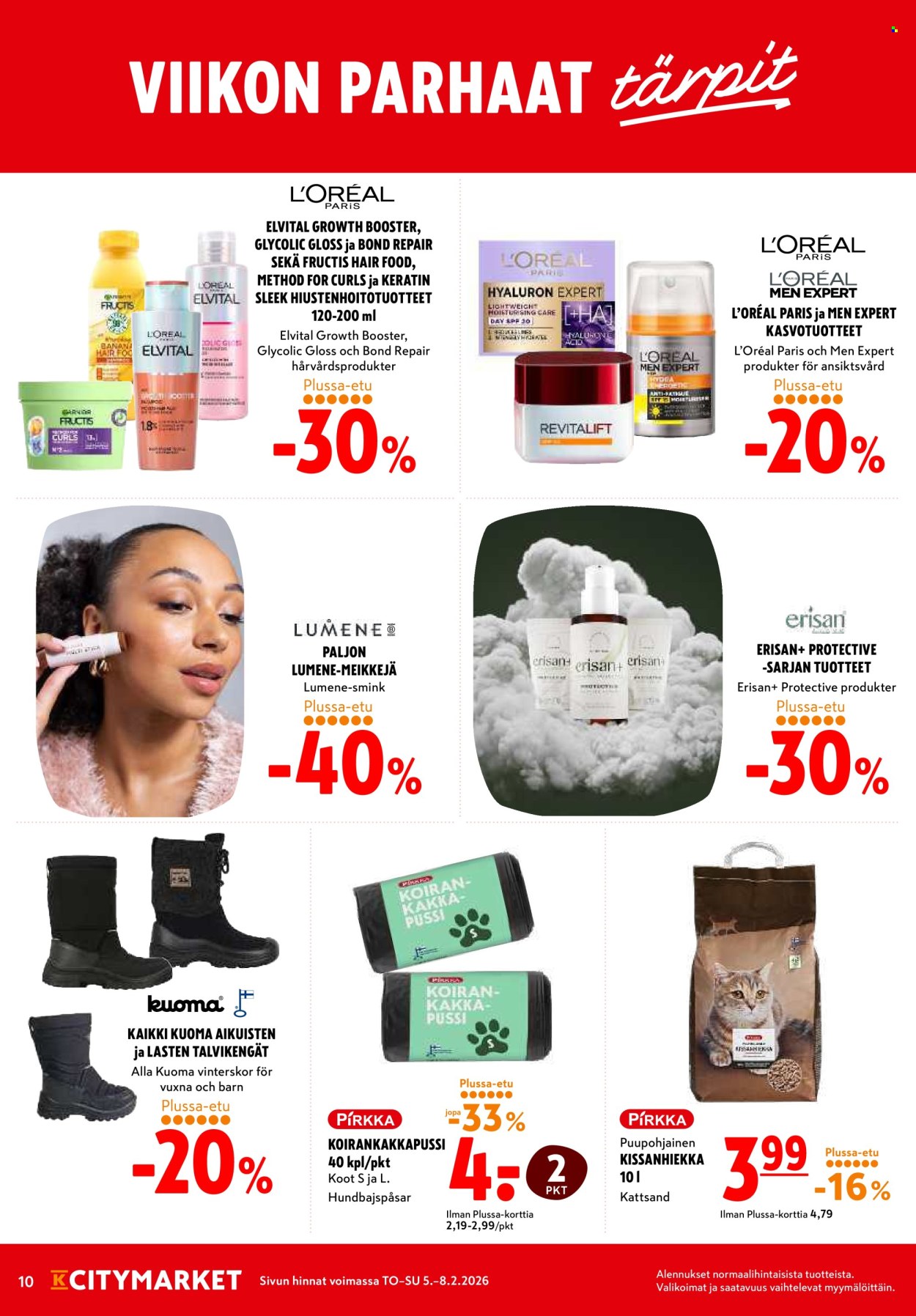 K-citymarket tarjoukset - 05.02.2026 - 08.02.2026. Sivu 10