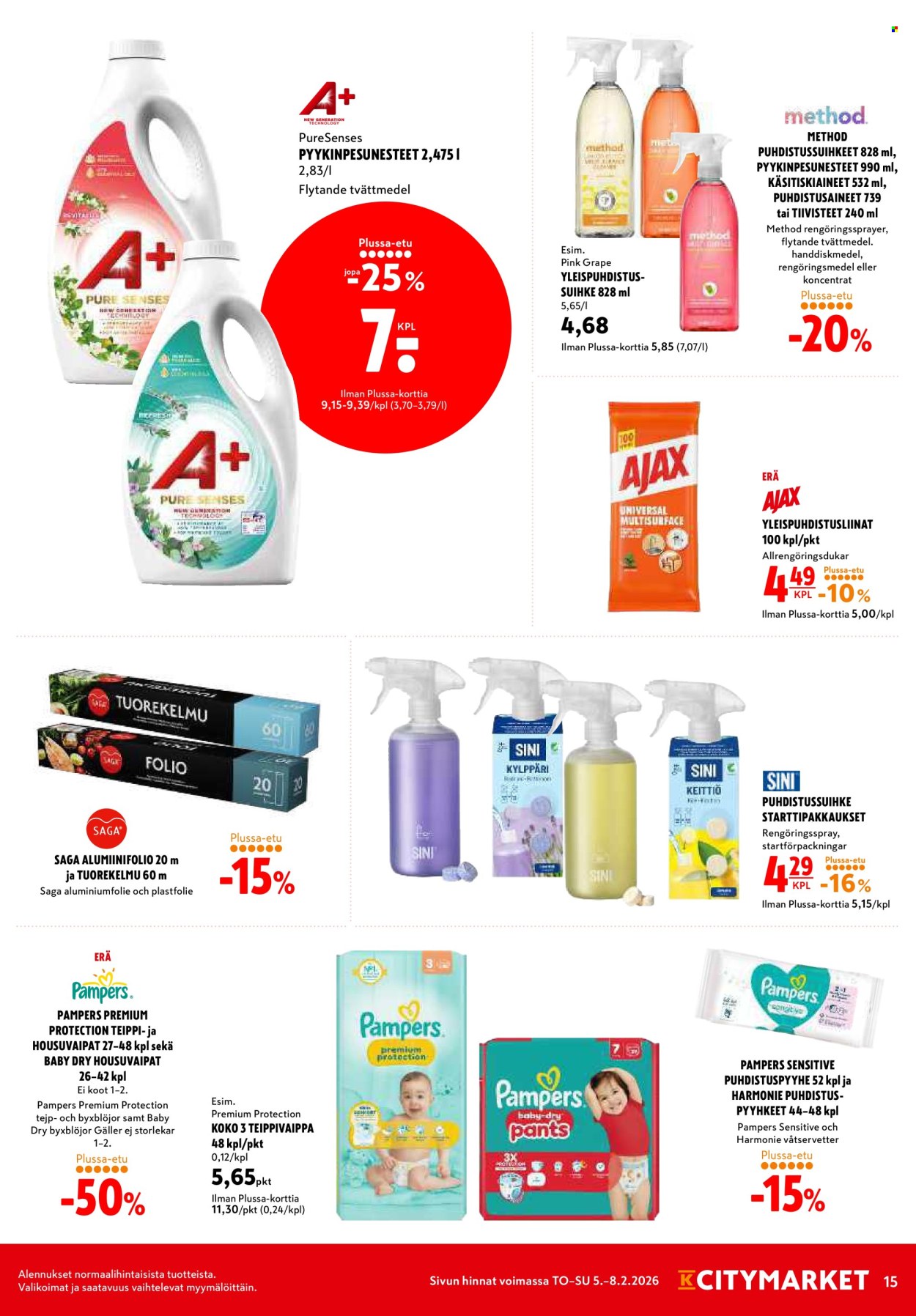 K-citymarket tarjoukset - 05.02.2026 - 08.02.2026. Sivu 15