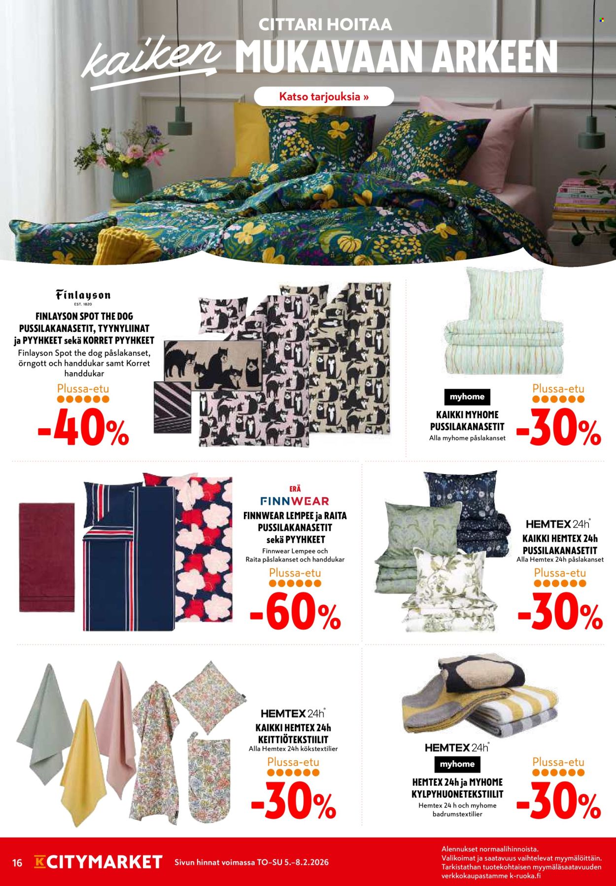 K-citymarket tarjoukset - 05.02.2026 - 08.02.2026. Sivu 16