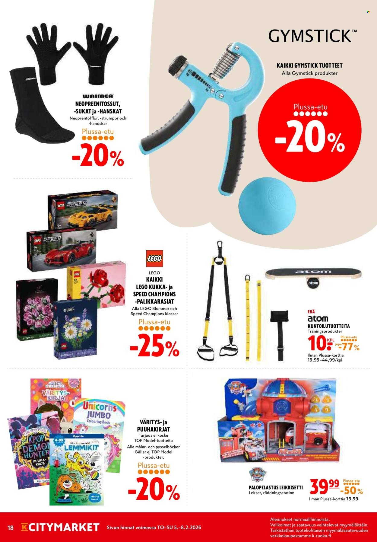 K-citymarket tarjoukset - 05.02.2026 - 08.02.2026. Sivu 18