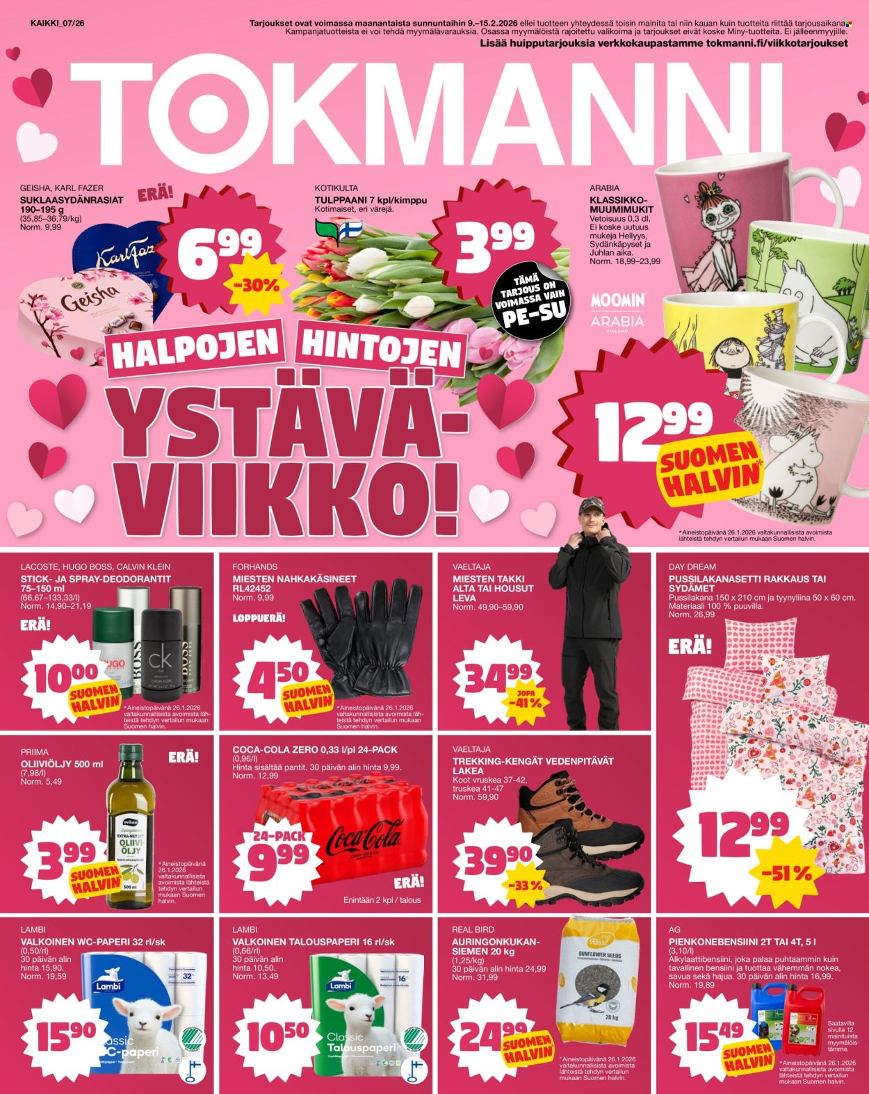 Tokmanni tarjoukset - 09.02.2026 - 15.02.2026. Sivu 1