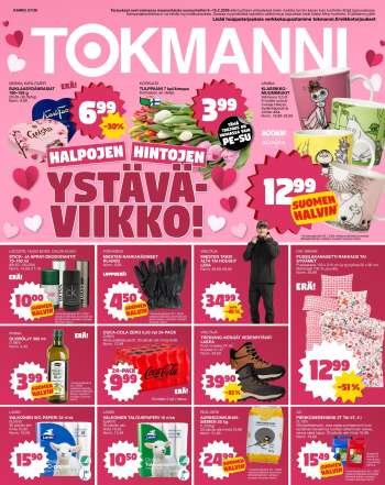 Tokmanni tarjoukset  - 09.02.2026 - 15.02.2026.