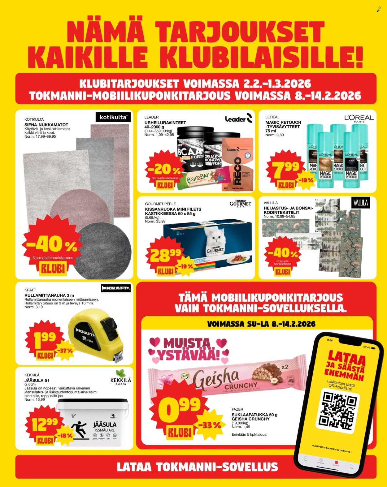 Tokmanni tarjoukset - 09.02.2026 - 15.02.2026. Sivu 9
