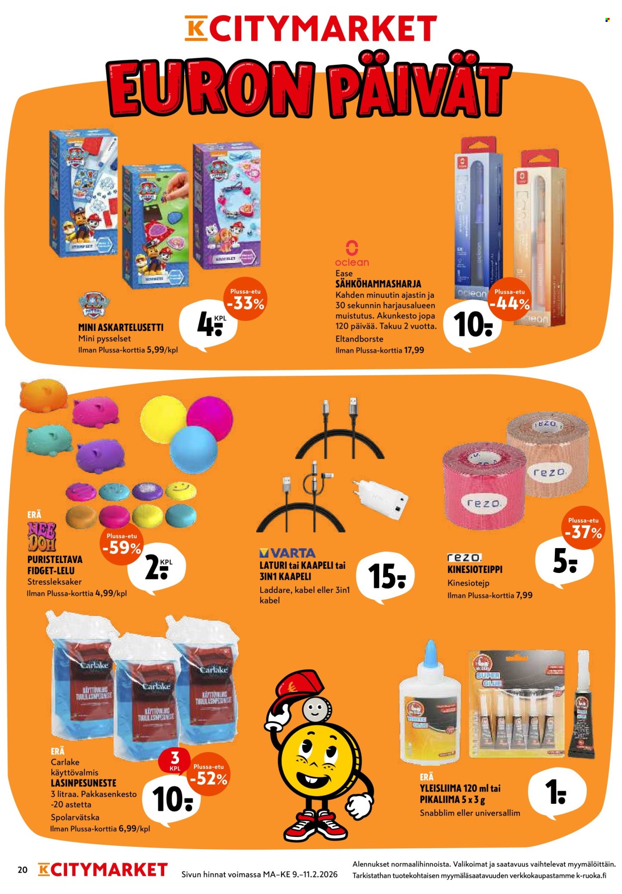 K-citymarket tarjoukset - 09.02.2026 - 11.02.2026. Sivu 20