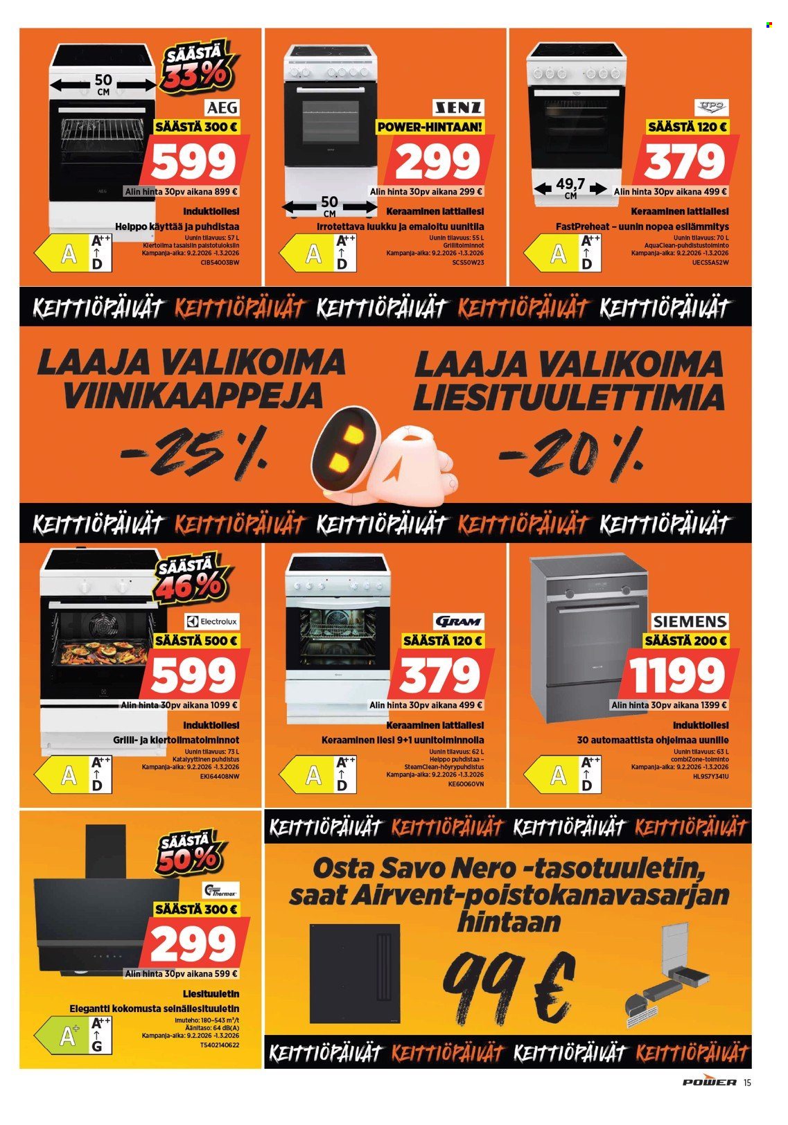 Power tarjoukset. Sivu 15