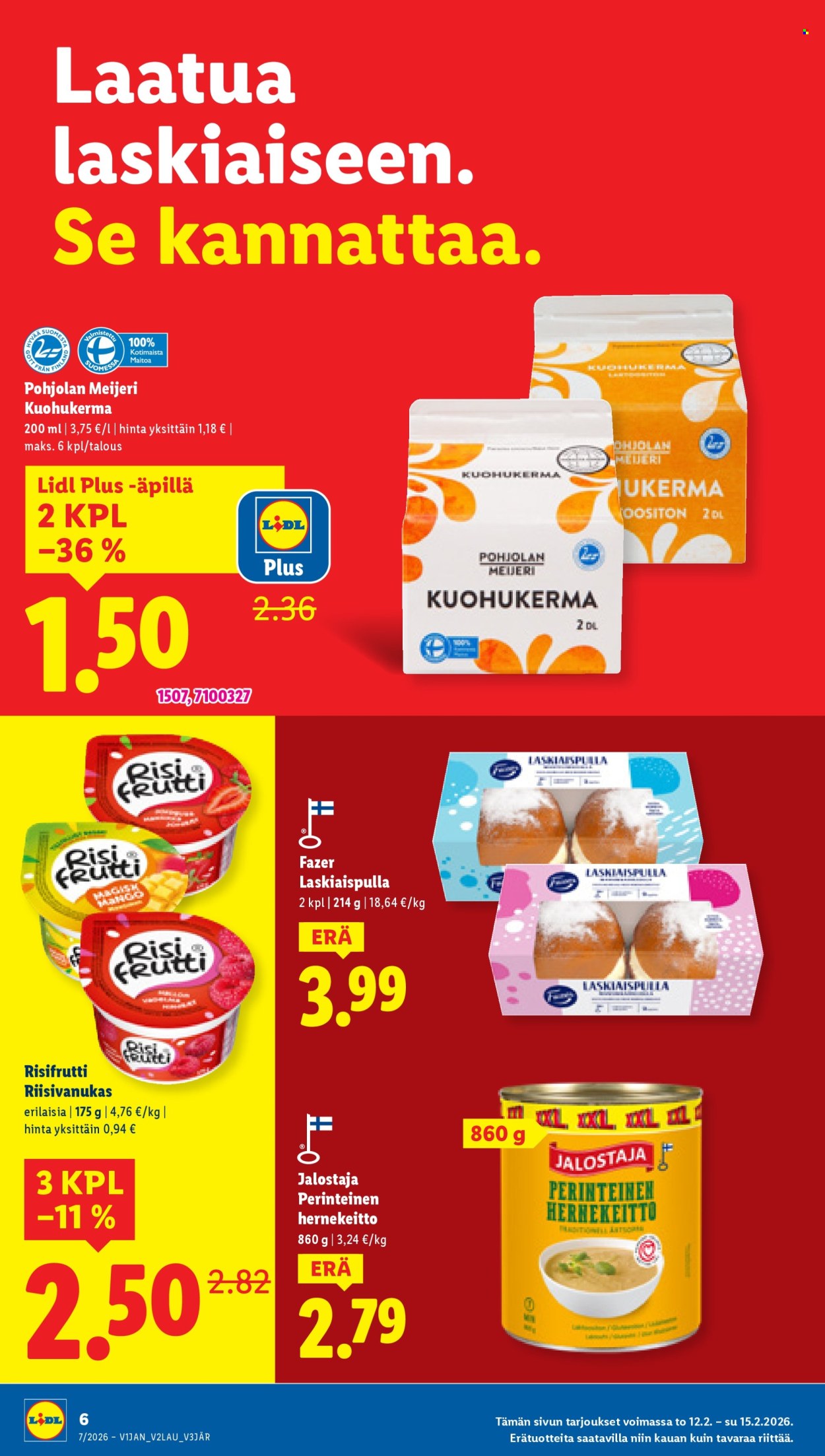 Lidl tarjoukset - 12.02.2026 - 18.02.2026. Sivu 6