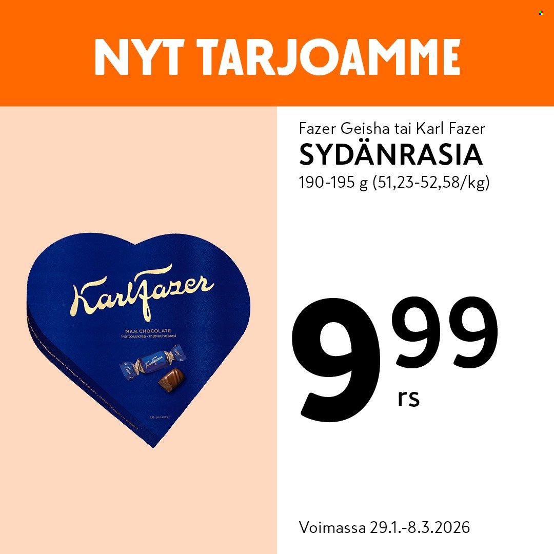 K-market tarjoukset - 29.01.2026 - 08.03.2026. Sivu 1