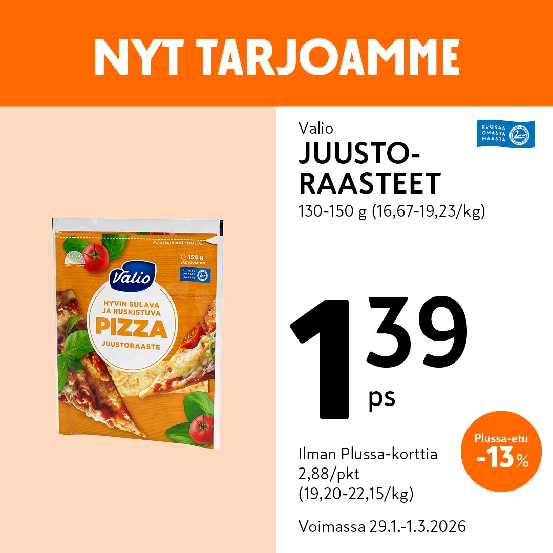 K-market tarjoukset - 29.01.2026 - 01.03.2026. Sivu 5