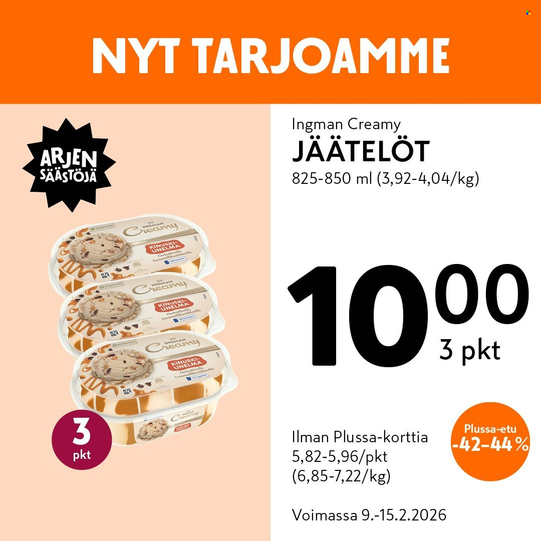 K-market tarjoukset - 09.02.2026 - 15.02.2026. Sivu 1