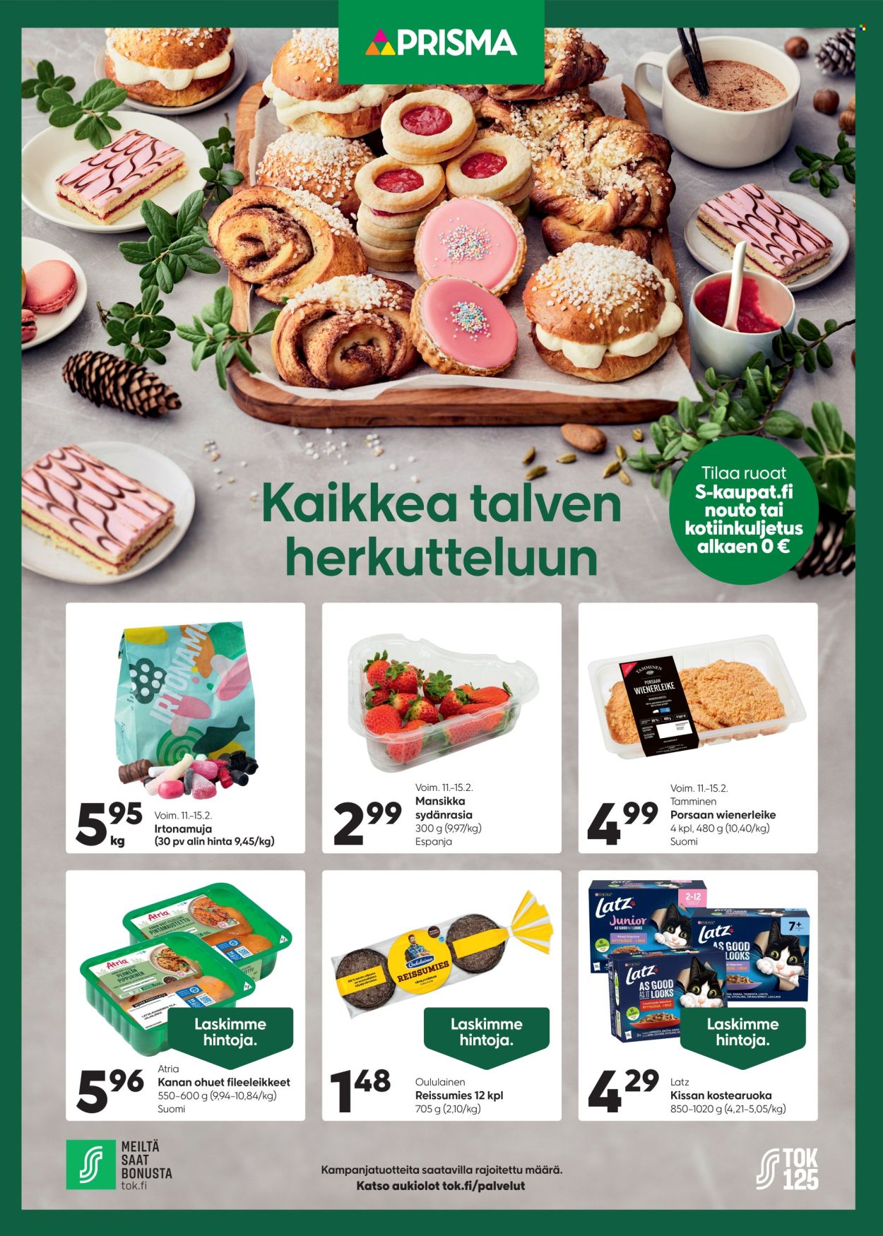 Prisma tarjoukset - 11.02.2026 - 15.02.2026. Sivu 1