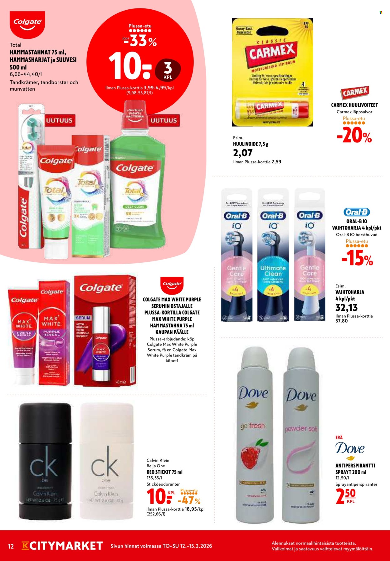 K-citymarket tarjoukset - 12.02.2026 - 15.02.2026. Sivu 12