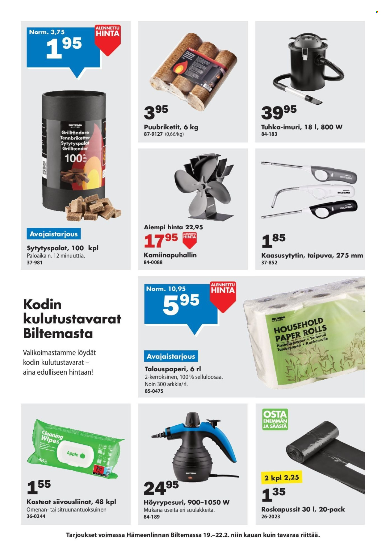 Biltema tarjoukset - 19.02.2026 - 22.02.2026. Sivu 4