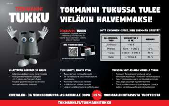 Tokmanni tarjoukset  - 16.02.2026 - 28.02.2026.