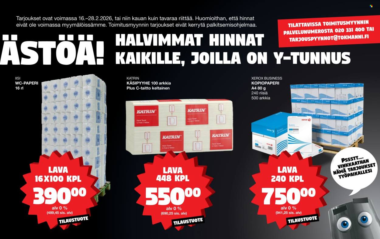Tokmanni tarjoukset - 16.02.2026 - 28.02.2026. Sivu 3