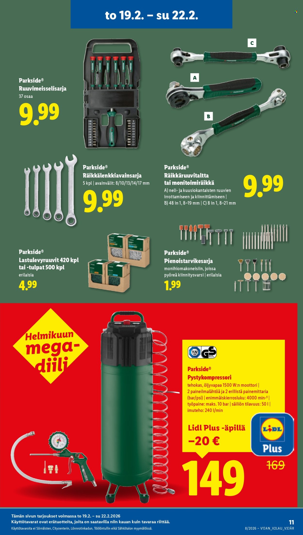 Lidl tarjoukset - 19.02.2026 - 25.02.2026. Sivu 15
