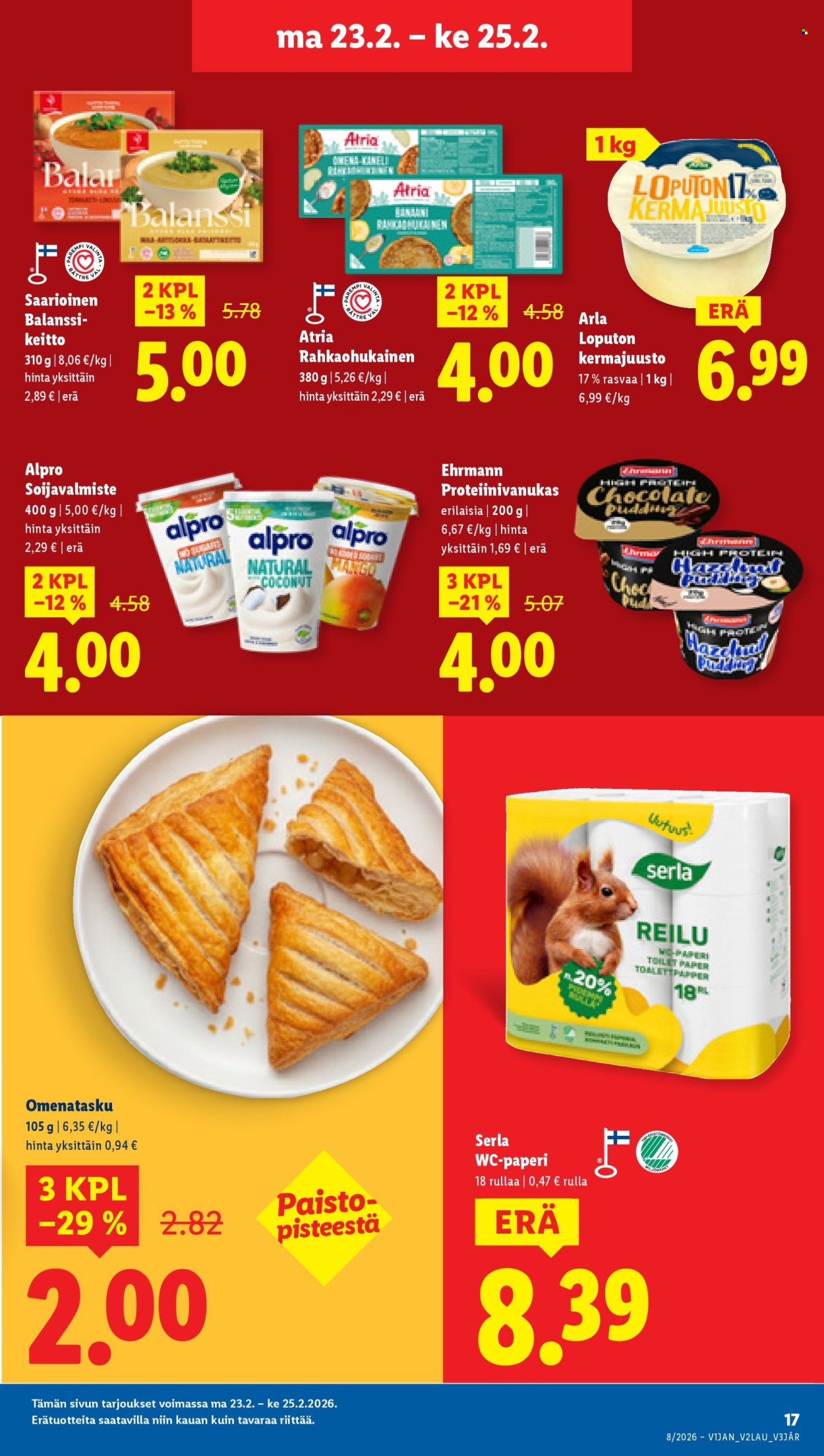 Lidl tarjoukset - 19.02.2026 - 25.02.2026. Sivu 23