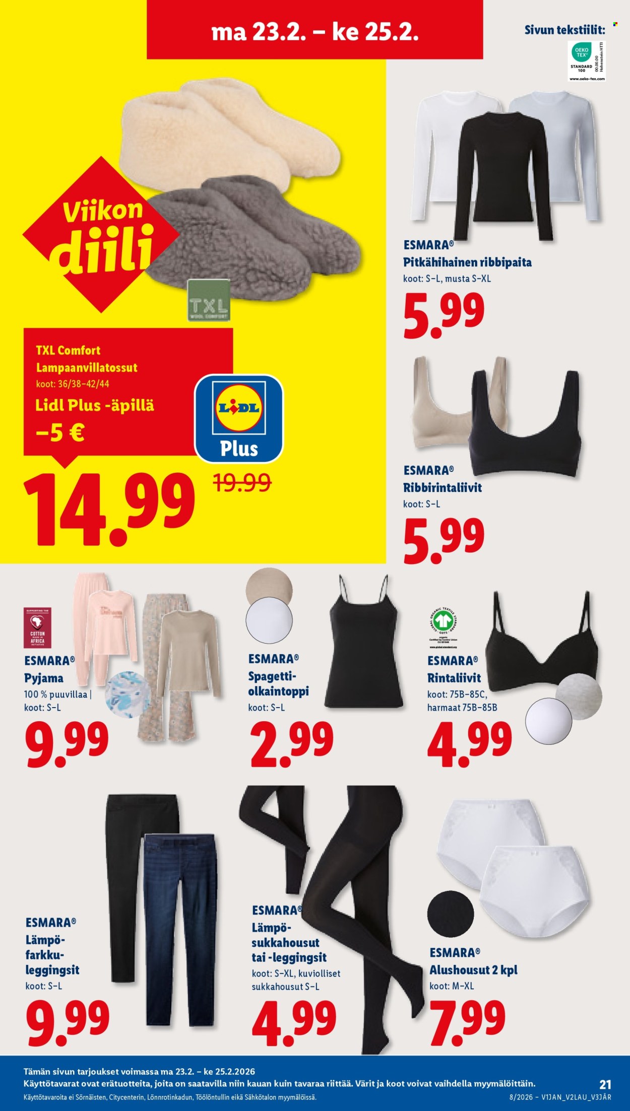 Lidl tarjoukset - 19.02.2026 - 25.02.2026. Sivu 27