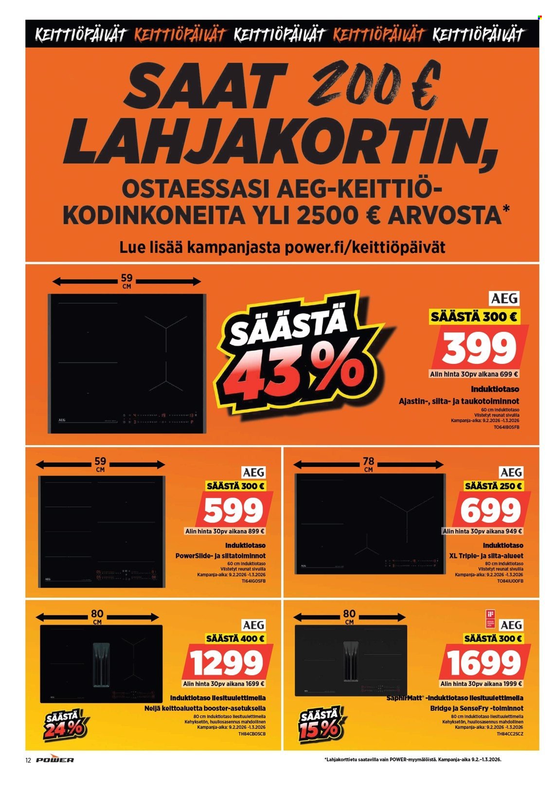 Power tarjoukset. Sivu 12