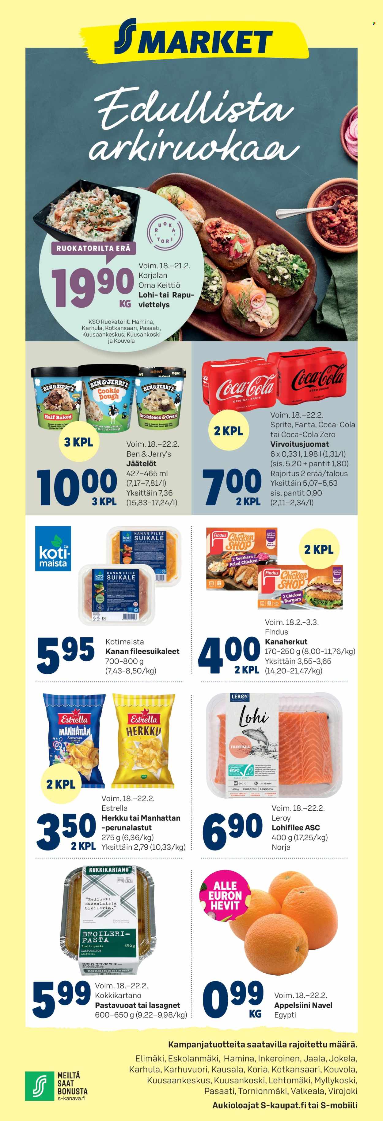 S-market tarjoukset - 18.02.2026 - 22.02.2026. Sivu 1