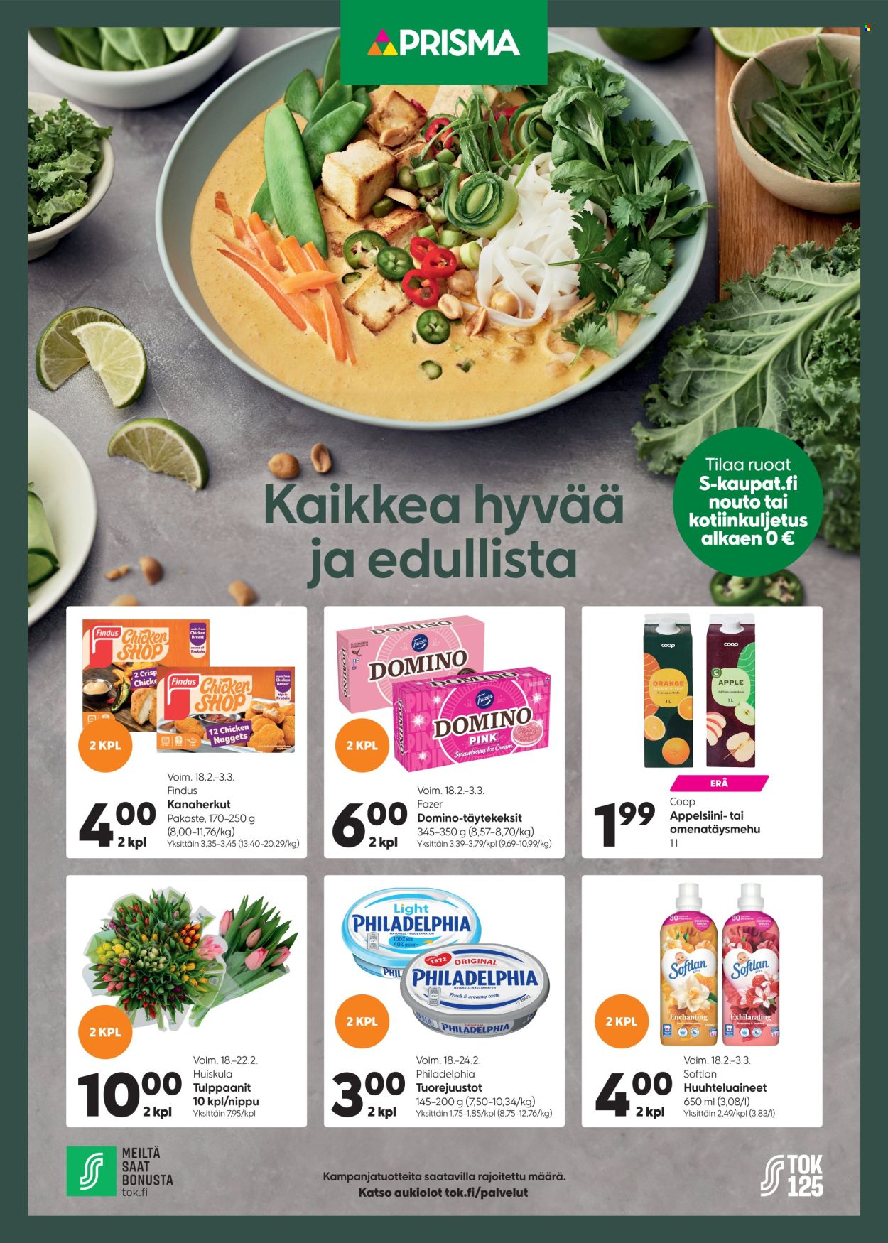 Prisma tarjoukset - 18.02.2026 - 22.02.2026. Sivu 1