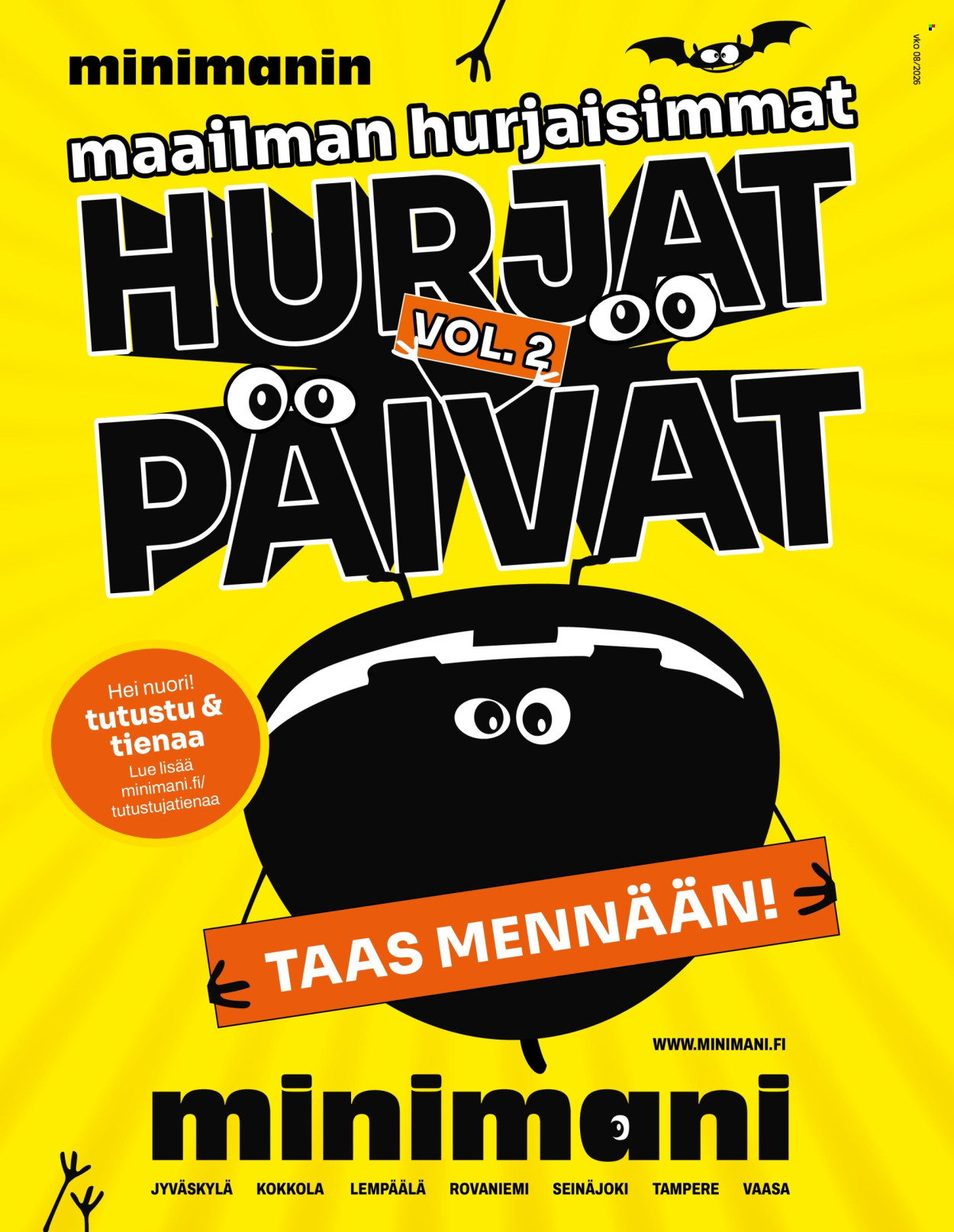 Minimani tarjoukset - 18.02.2026 - 22.02.2026. Sivu 1
