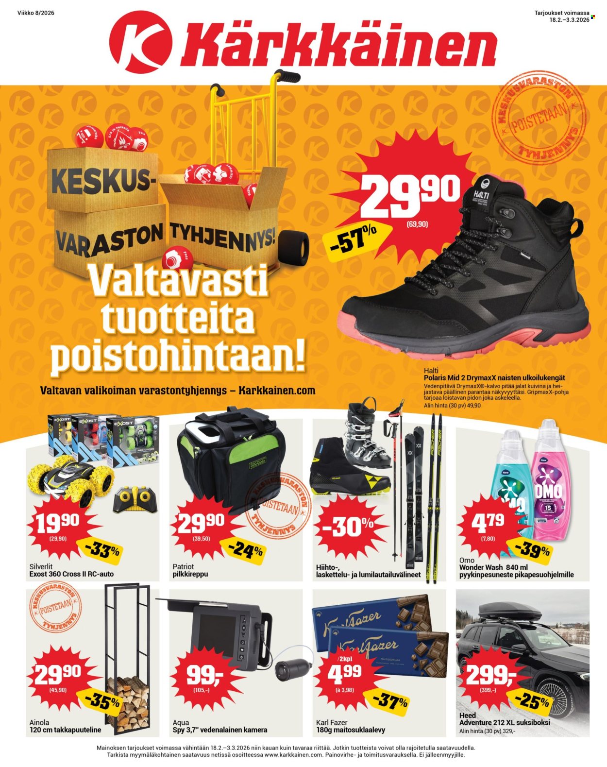 Kärkkäinen tarjoukset - 18.02.2026 - 03.03.2026. Sivu 1