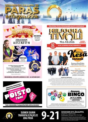 Tuuri tarjoukset  - 18.02.2026 - 24.02.2026.