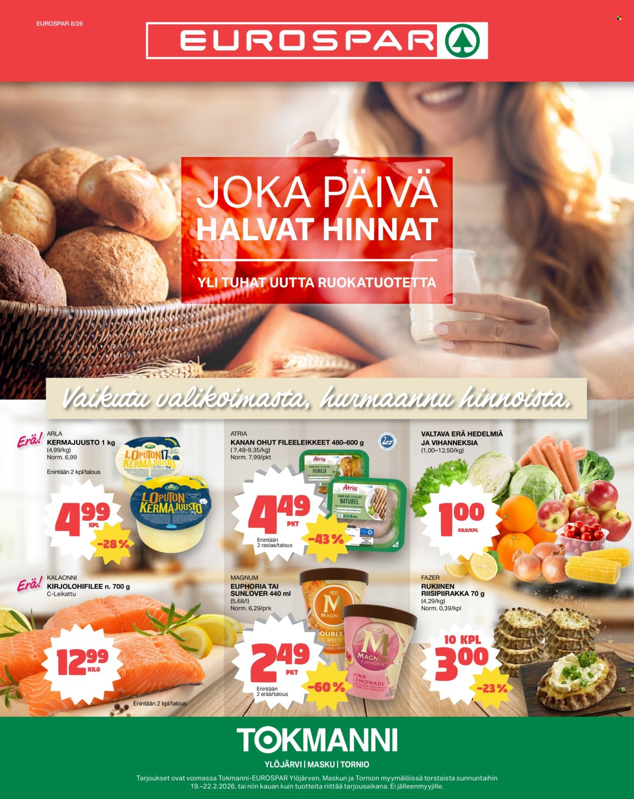 Tokmanni tarjoukset - 19.02.2026 - 22.02.2026. Sivu 1