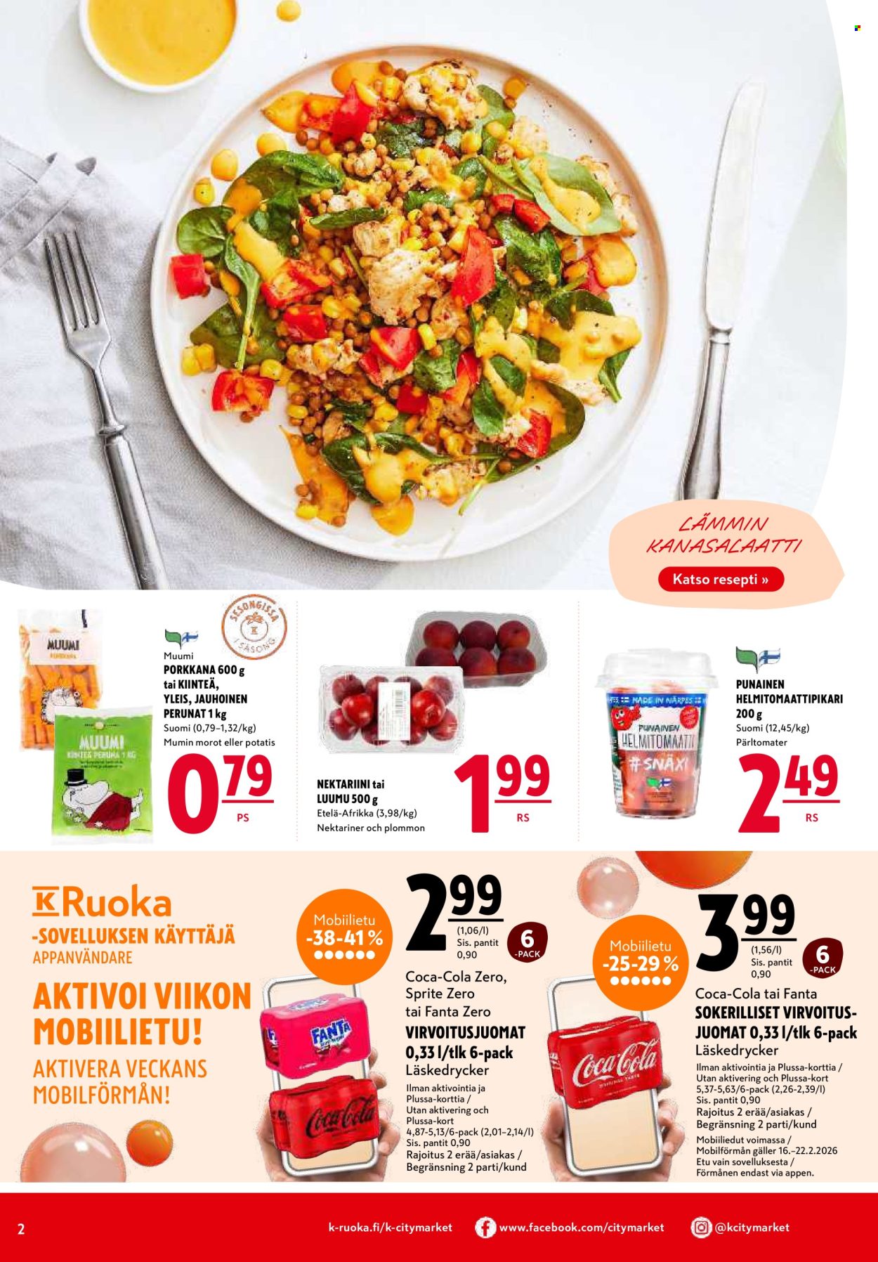 K-citymarket tarjoukset - 19.02.2026 - 22.02.2026. Sivu 2