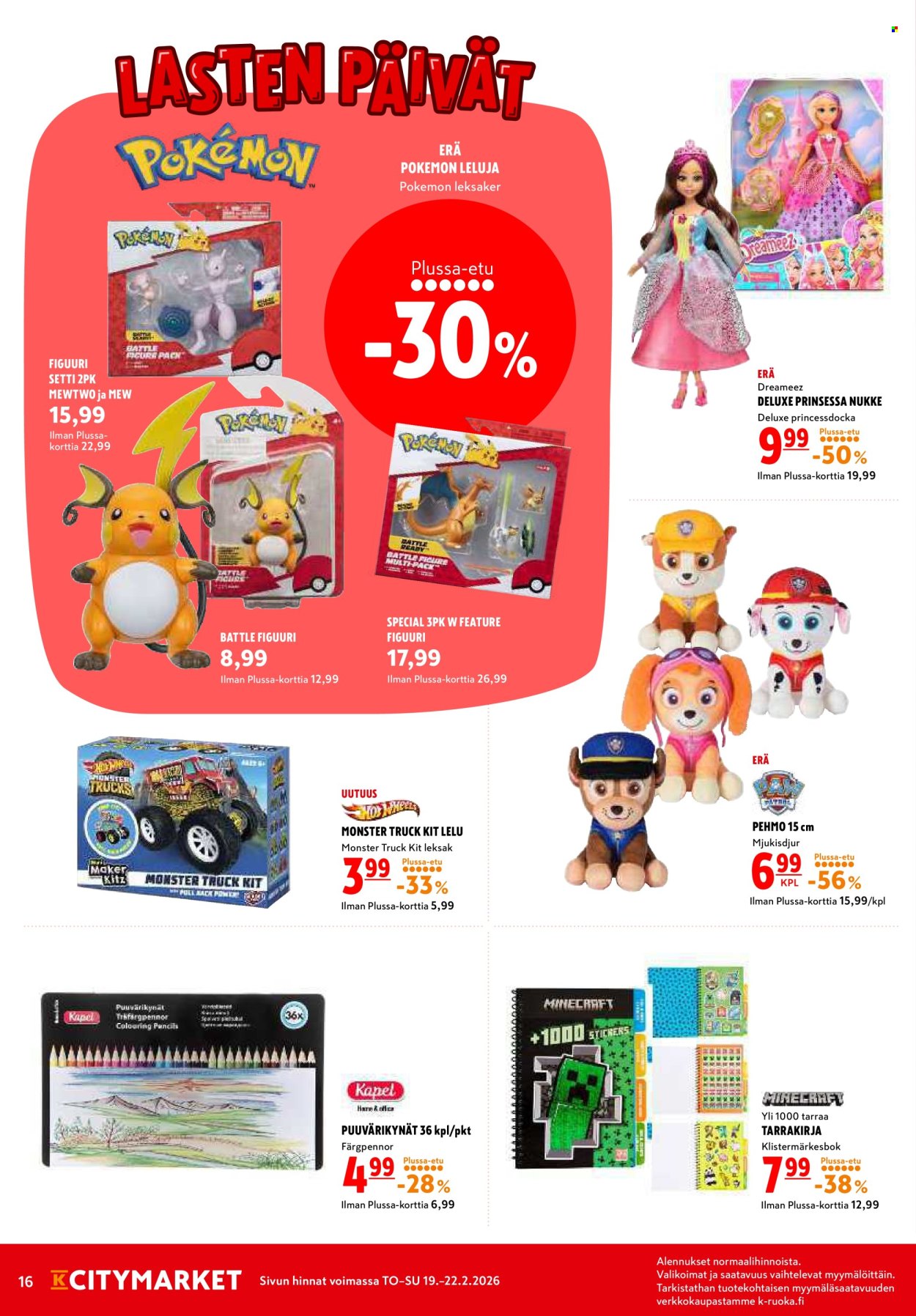 K-citymarket tarjoukset - 19.02.2026 - 22.02.2026. Sivu 16